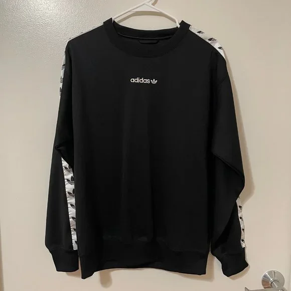 Adidas taped sweatshirt 2025